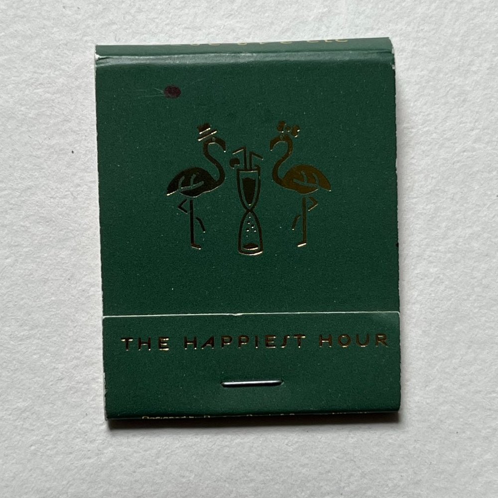 The Happiest Hour Matchbook